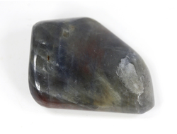 Корунд синий (сапфир), галтовка, Индия (27*23*11 мм, 14 г) №27571