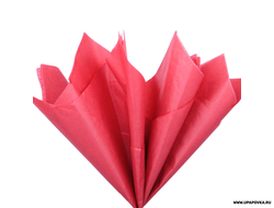 Бумага тишью 76x50 см 10 листов Красный