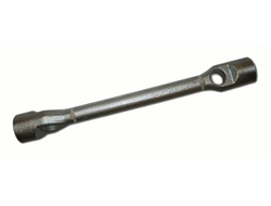 Ключ балонный торцовый двухсторонний 27х32 L-420, кованый, оцинкованный