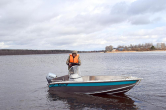 Алюминиевая лодка WELLBOAT-41-1 NEXT NS