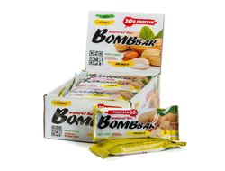 (BombBar) протеиновый батончик - (60 гр) - (арахис)