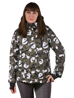 Горнолыжная женская зимняя куртка Панда-2, размеры 42,44,46,48,50,52,54
