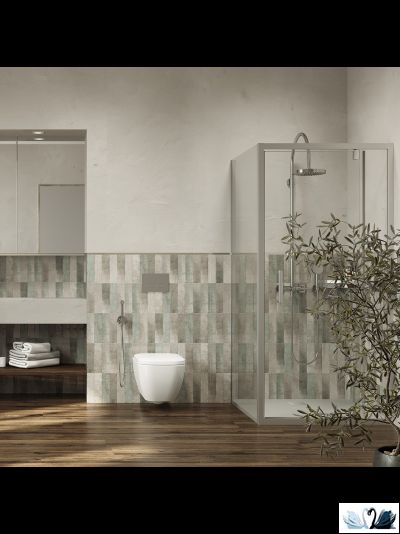 Плитка Creto Magic Grey 5,85x24 см настенная