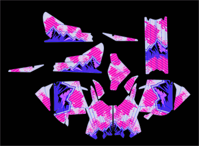 Наклейки снегоход саммит SKI DOO Summit 2014 2016 екатеринбург