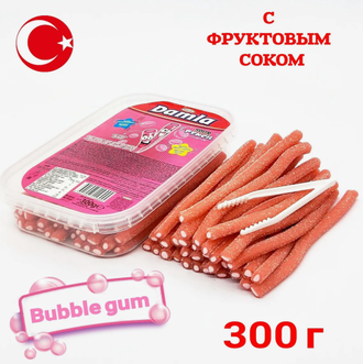DAMLA МАРМЕЛАДНЫЕ КАРАНДАШИ бабл-гам, 300 ГР