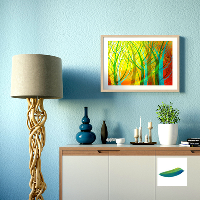 Постер  из коллекции «Весна» - «Дыхание весны»