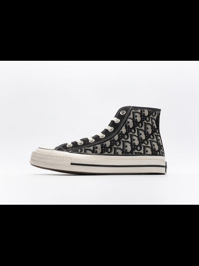 Converse x Dior B23 темно-серые высокие