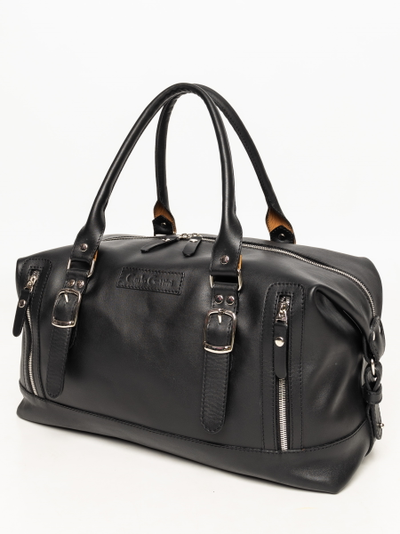 Кожаная дорожная сумка Ravenna Premium black (арт. 4047-51)