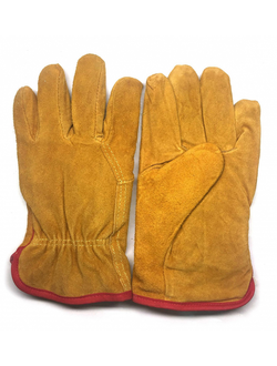 Перчатки цельноспилковые утепленные (искусственный мех) (тип ДРАЙВЕР)