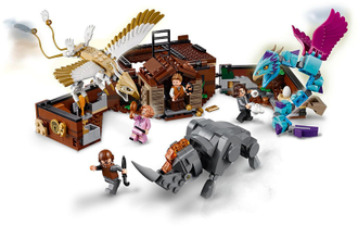 Newt scamander briefcase lego on sale