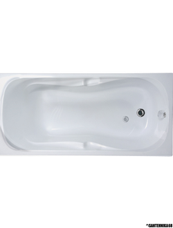 Ванна акриловая 1,6-0,75 Марка №1 КЛЕО 180л (каркас+панель)