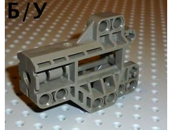 ! Б/У - Technic, Pin Connector Block 7 x 3, Dark Gray (32305 / 4130190 / 4140438) - Б/У