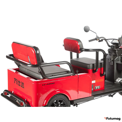 Электротрицикл Wanshida LC-F200 60V 1000Вт красный