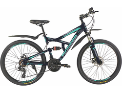 Pioneer Safari 26" (алюминий, 21 скорость, диск. тормоза) (мятный)