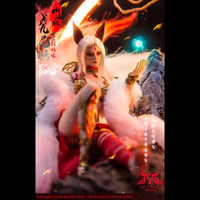 Кицунэ, девятихвостая лиса - КОЛЛЕКЦИОННАЯ ФИГУРКА 1/6 Fox goblin (YMT087A) - YMTOYS