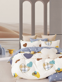 Постельное белье TANGO Twill сатин двуспальное 180x210x1 220x245x1 50x70x2 TPIG2-1918-50