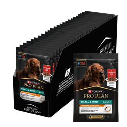 Pro Plan (Про План) Small&Mini влажный корм для взрослых собак мелких пород, Говядина в соусе 85 г