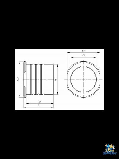 Втулка для ⌀5.1 Biohorizons