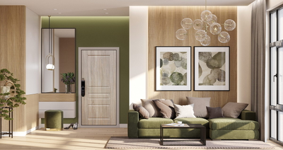 Стальная дверь   Фиджи. Заказная модель.