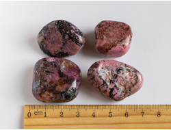 Кобальтокальцит галтовка в ассортименте, Марокко (27-30 мм, 23-25 г) №21377