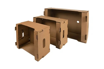 Лоток (гофролоток) для овощей, зелени и фруктов, 410*300*170 мм