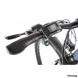 Электровелосипед INTRO Sport GT (Серо-зеленый)