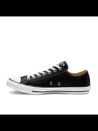Кеды Converse All Star черные низкие кожаные