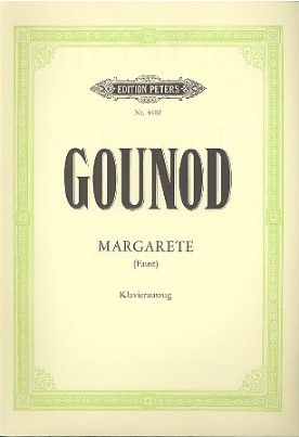 Gounod. Margarete  Klavierauszug (dt)