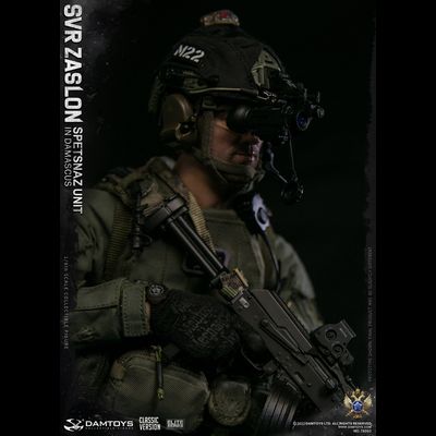 Российский спецназ СВР "Заслон" в Сирии - КОЛЛЕКЦИОННАЯ ФИГУРКА 1/6 RUSSIAN SVR ZASLON IN DAMASCUS (78093) - DAMTOYS