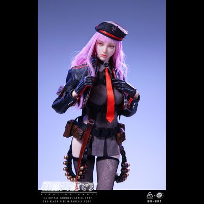 Рапи (Goddess of Victory: NIKKE) - Коллекционная фигурка 1/6 Battle Angel Series Part One Black Fire Mirabelle Rose (BG-001) - POPTOYS x COLOUR STUDIO