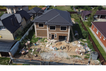 Остекление загородного дома в профильной системе MELKE EVOLUTION 70 мм