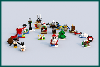 Lego Seasonal 40253 24 1 Holiday 24 in 1 Countdown Set 2017