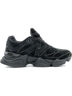 New Balance 9060  White Stitching Triple Black