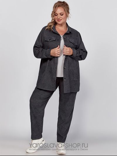 Костюм женский 2-х предметный, состоящий из рубашки и брюк