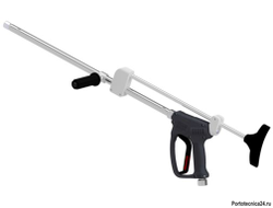 Пистолет RL 1000 с копьем 640 мм вход 3/8''г;  выход 1/4"г; 1100 бар; 40 л/мин.