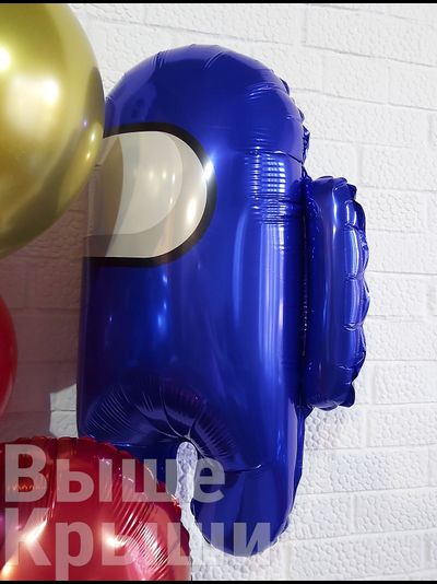 Сет &quot;Амонгасик&quot; (9 шариков + 1 цифра)