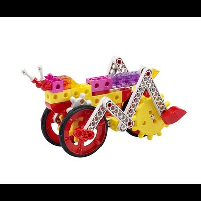 Занимательные шестеренки «Животные». (122 детали). Набор конструкторский.