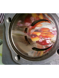 Керамическое покрытие цилиндров и сульфидо-молибденовое покрытие поршней на "Буран"