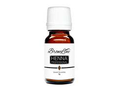 Хна для бровей Sweet brunette, мерный стаканчик и ложечка 3 г.