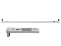 Ultraflash св-к св/д линейный под св/д лампу 1xT8 G13 9W лыжа 600мм IP20 LML-0410-11