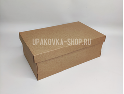 Коробка с отдельной крышкой 335*205*120 мм БУРЫЙ