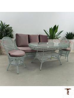 Комплект плетеной мебели Каприз
