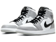 Кроссовки Air Jordan 1 Mid Smoke серый 554724-092
