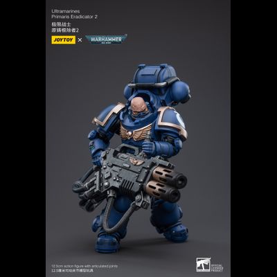 Примарис Эрадикатор Ультрамаринов (Warhammer 40k) - КОЛЛЕКЦИОННАЯ ФИГУРКА 1/18 Ultramarines Primaris Eradicator2 (JT3532) - JOYTOY