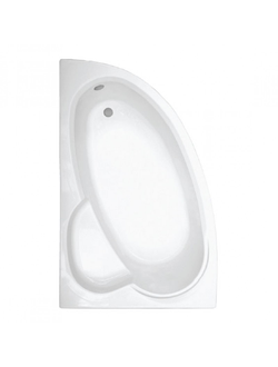 Акриловая Ванна BAS CАГРА 160х100 левая, с каркасом