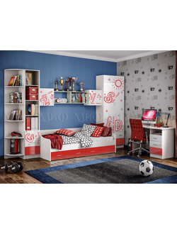 Детская "Вега Алфавит/Алфавит красный"