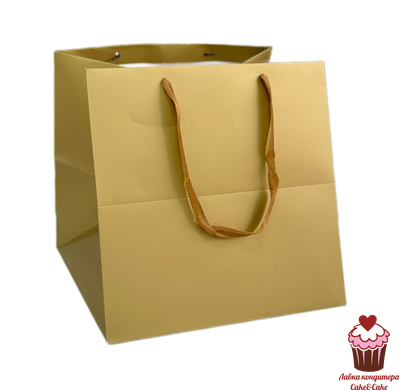 Пакет для торта Золото, 30х30х30 см