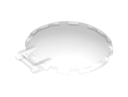 Dish 6 x 6 Inverted with Bar Handle, Trans-Clear (18675 / 6151279 / 6248888 / 6507911)