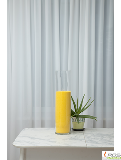 Насыпная свеча "Цилиндр 60 см", жёлтая "Жёлтый"