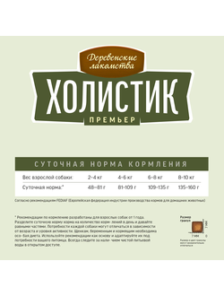 Холистик Премьер для собак мини-пород, Индейка с рисом 1 кг